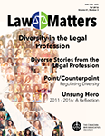 Law Matters Fall 2016 cover